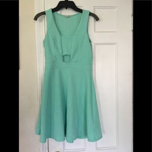 Babydoll dress with peek hole